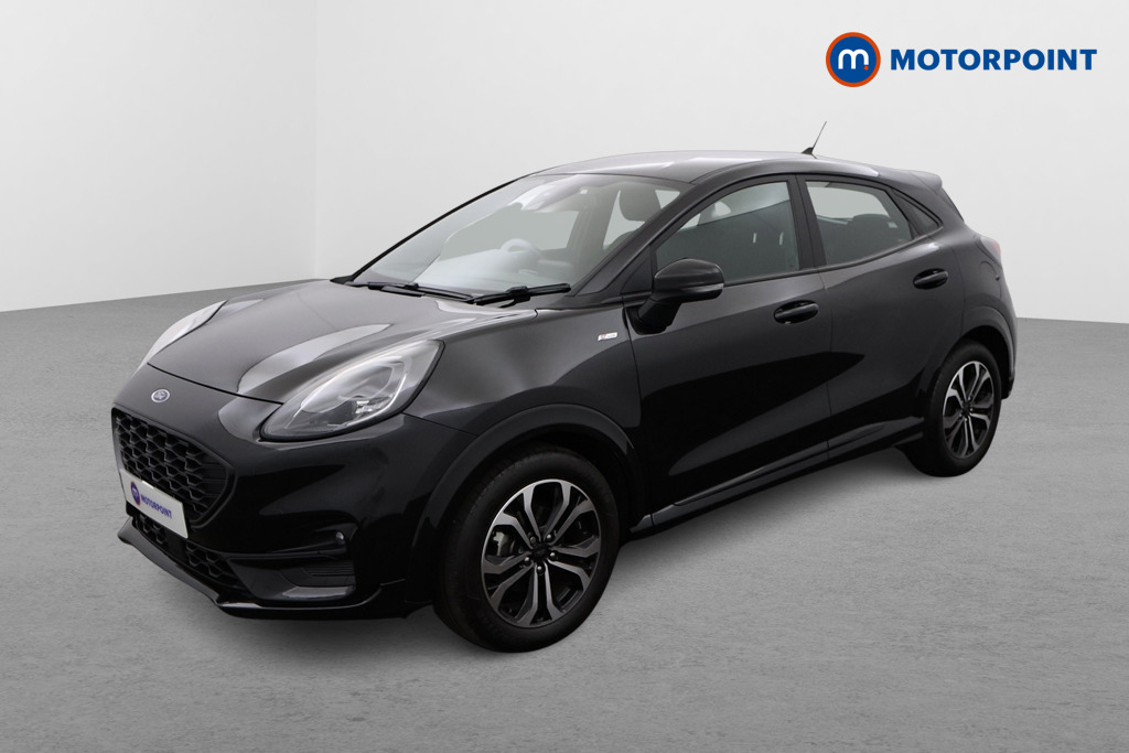 Ford Puma St-Line Manual Petrol-Electric Hybrid SUV - Stock Number (1542560) - Passenger side front corner