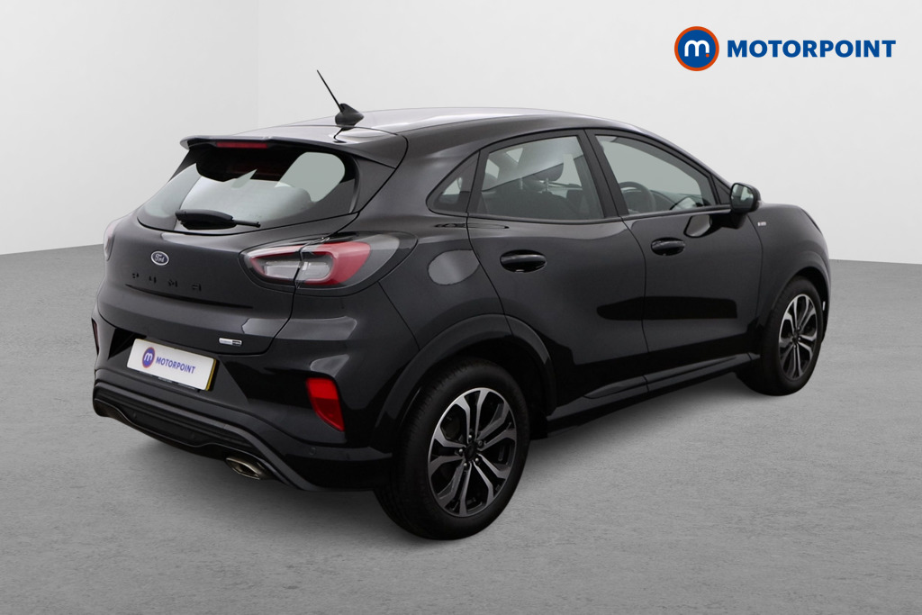 Ford Puma St-Line Manual Petrol-Electric Hybrid SUV - Stock Number (1542560) - Drivers side rear corner