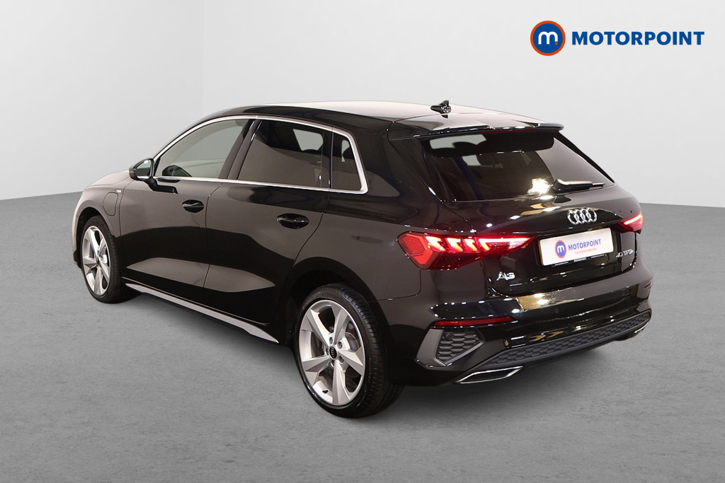 Audi A3 S Line Automatic Petrol Plug-In Hybrid Hatchback - Stock Number (1544653) - Passenger side rear corner