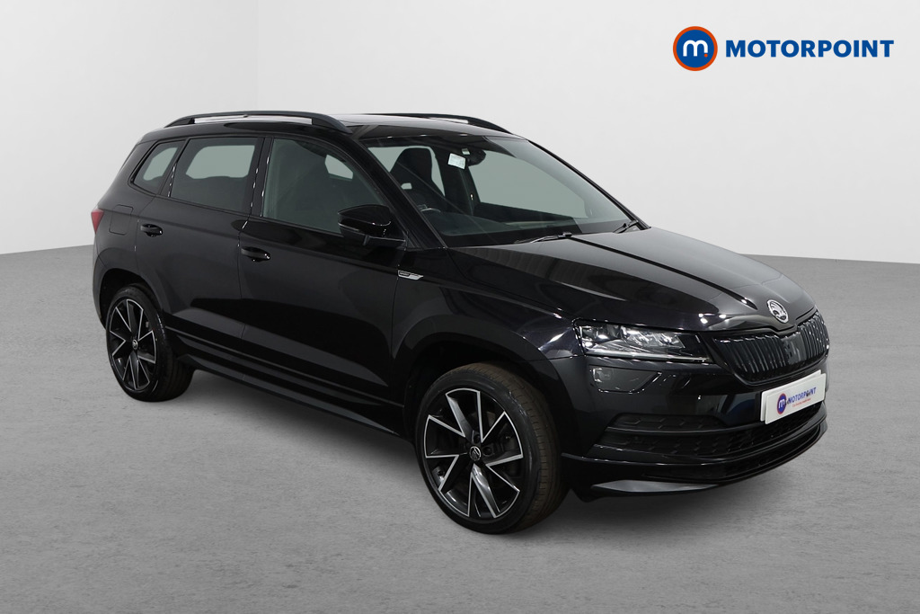 Skoda Karoq Sport Line Automatic Diesel SUV - Stock Number (1545320) - Drivers side front corner