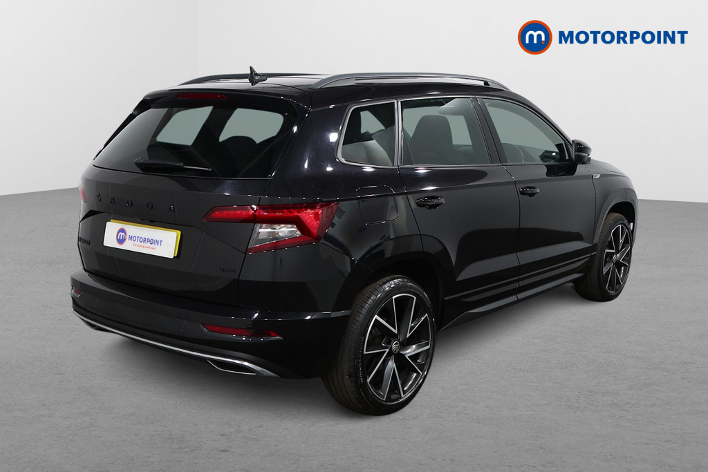 Skoda Karoq Sport Line Automatic Diesel SUV - Stock Number (1545320) - Drivers side rear corner