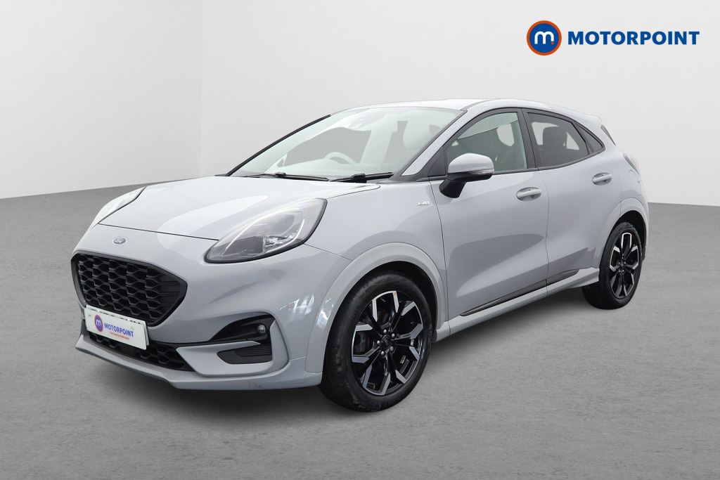 Ford Puma St-Line X Manual Petrol-Electric Hybrid SUV - Stock Number (1545512) - Passenger side front corner