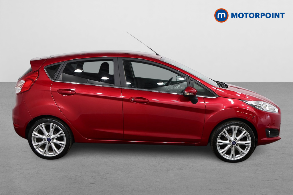 Ford Fiesta Titanium Manual Petrol Hatchback - Stock Number (1545756) - Drivers side