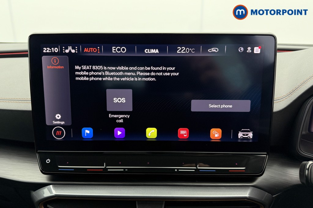 Cupra Formentor V2 Automatic Petrol Plug-In Hybrid SUV - Stock Number (1536072) - 10th supplementary image