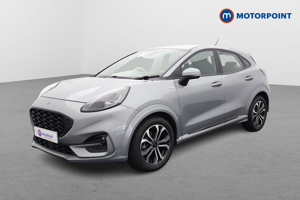 Ford Puma St-Line Manual Petrol-Electric Hybrid SUV - Stock Number (1539896) - Passenger side front corner