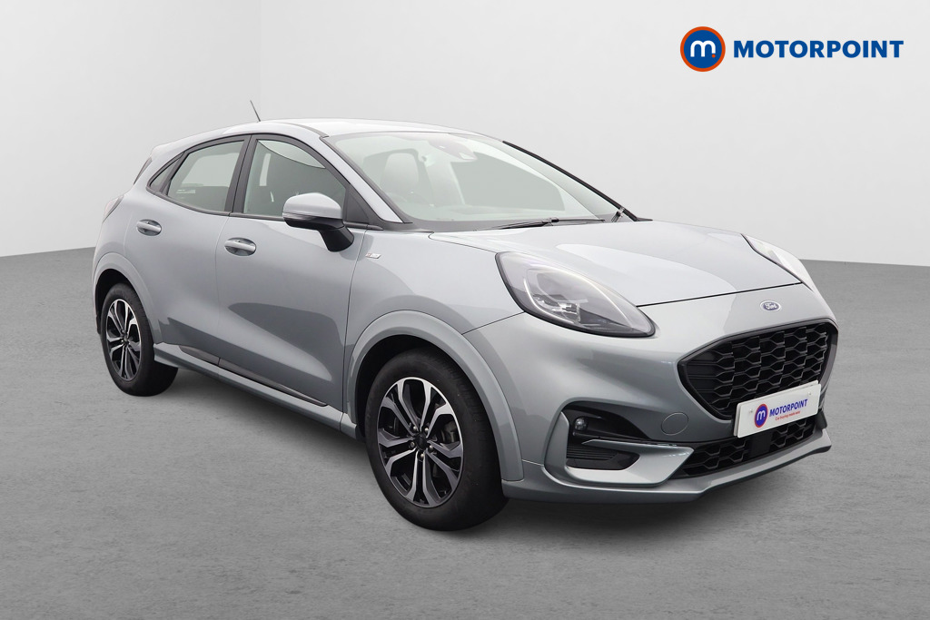 Ford Puma St-Line Manual Petrol-Electric Hybrid SUV - Stock Number (1539896) - Drivers side front corner