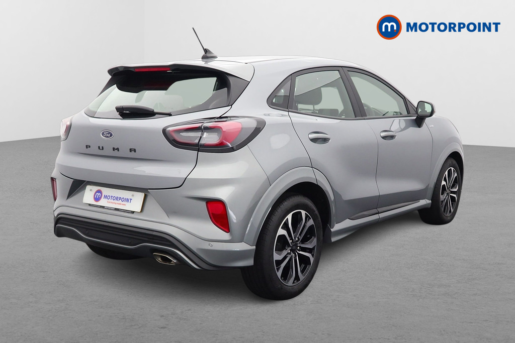 Ford Puma St-Line Manual Petrol-Electric Hybrid SUV - Stock Number (1539896) - Drivers side rear corner