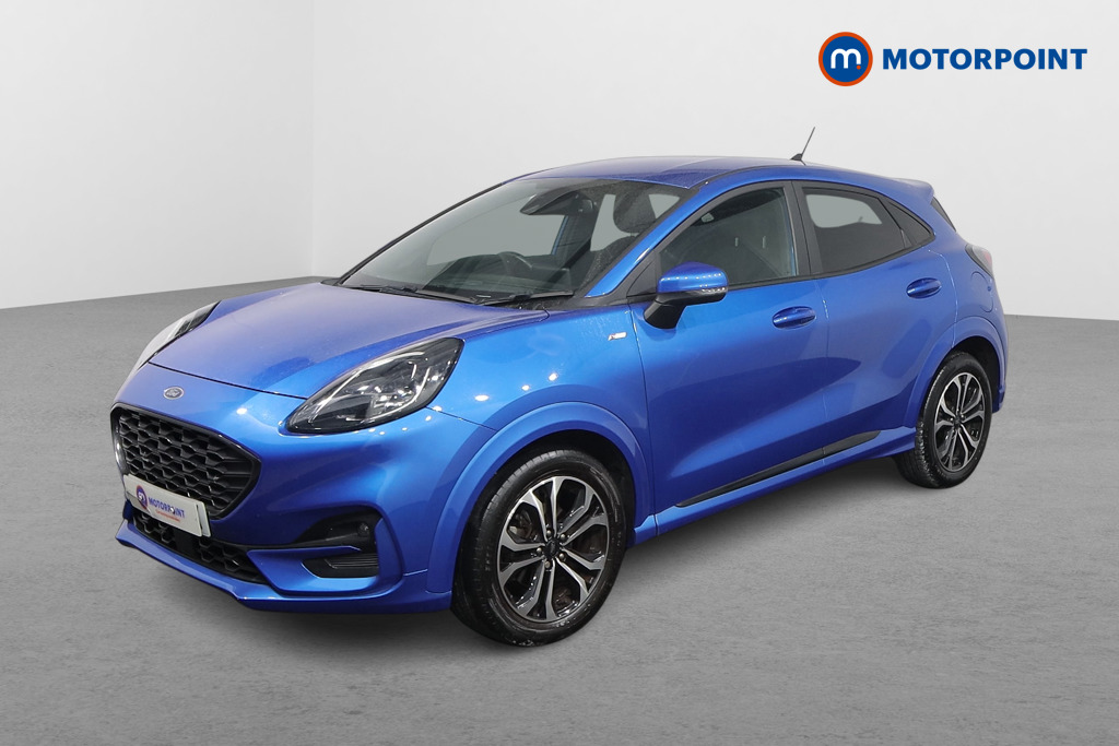 Ford Puma St-Line Manual Petrol-Electric Hybrid SUV - Stock Number (1542300) - Passenger side front corner