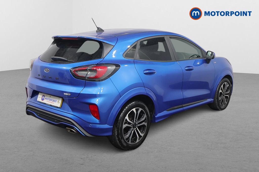 Ford Puma St-Line Manual Petrol-Electric Hybrid SUV - Stock Number (1542300) - Drivers side rear corner