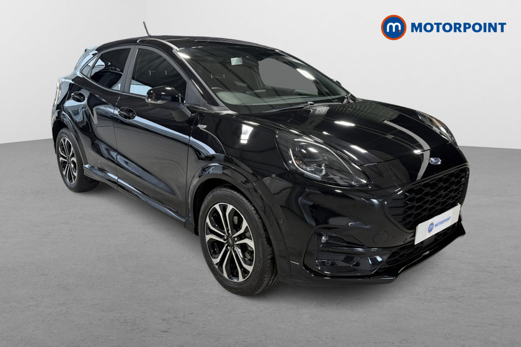 Ford Puma St-Line Manual Petrol-Electric Hybrid SUV - Stock Number (1542551) - Drivers side front corner