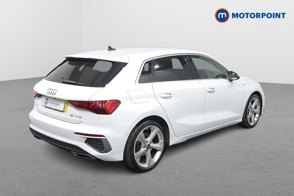 Audi A3 S Line Automatic Petrol Hatchback - Stock Number (1543048) - Drivers side rear corner