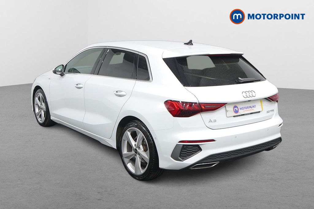 Audi A3 S Line Automatic Petrol Hatchback - Stock Number (1543048) - Passenger side rear corner