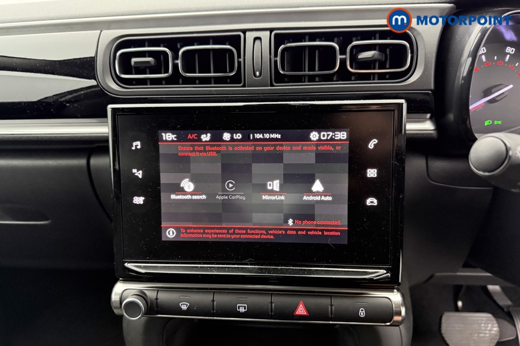 Citroen C3 Plus Automatic Petrol Hatchback - Stock Number (1543250) - 7th supplementary image
