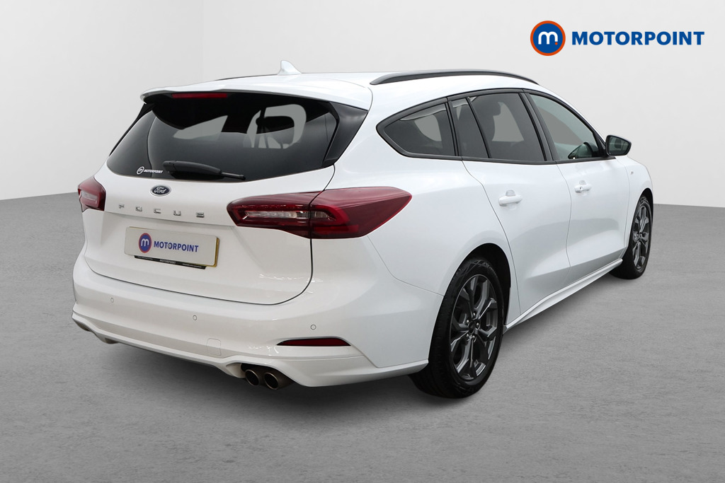 Ford Focus St-Line Automatic Petrol-Electric Hybrid Estate - Stock Number (1543287) - Drivers side rear corner