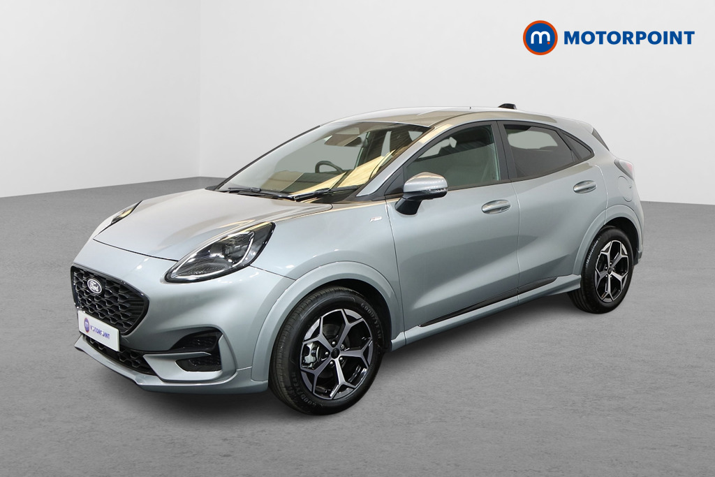 Ford Puma St-Line Automatic Petrol-Electric Hybrid SUV - Stock Number (1543638) - Passenger side front corner