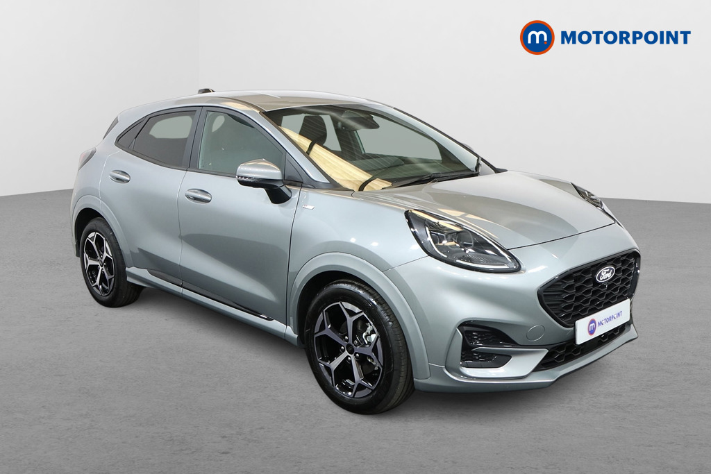 Ford Puma St-Line Automatic Petrol-Electric Hybrid SUV - Stock Number (1543638) - Drivers side front corner