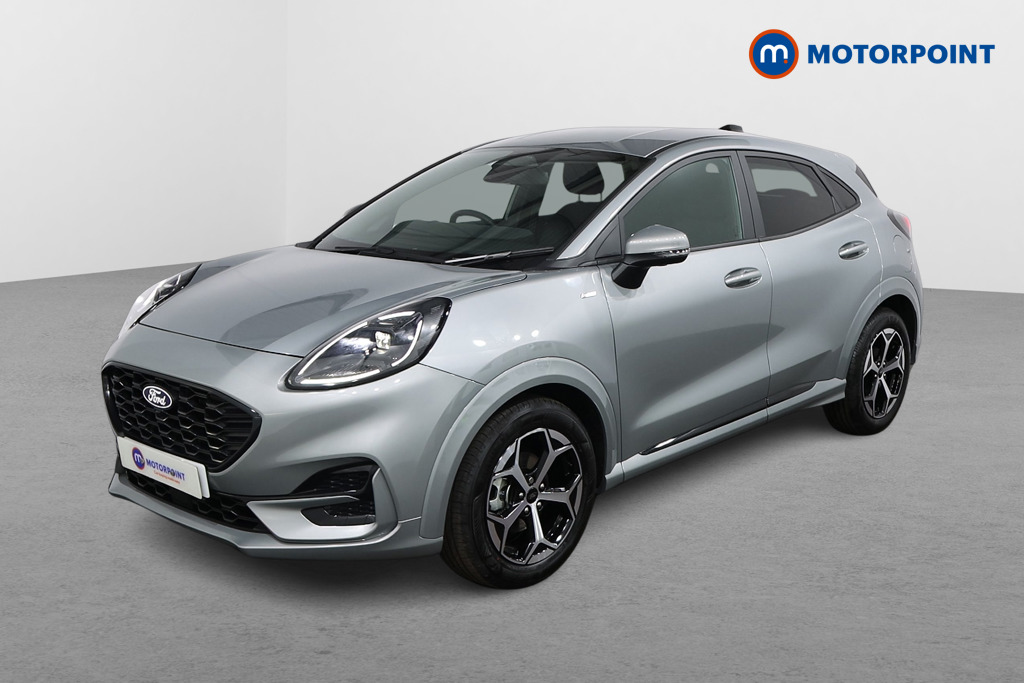 Ford Puma St-Line Automatic Petrol-Electric Hybrid SUV - Stock Number (1543641) - Passenger side front corner