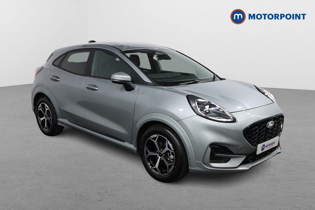 Ford Puma St-Line Automatic Petrol-Electric Hybrid SUV - Stock Number (1543641) - Drivers side front corner