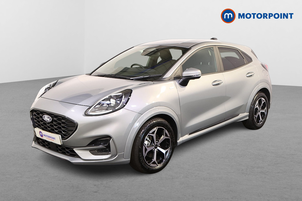 Ford Puma St-Line Automatic Petrol-Electric Hybrid SUV - Stock Number (1543879) - Passenger side front corner