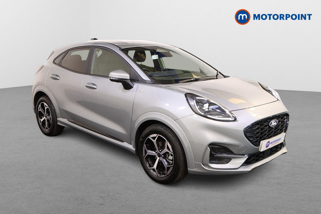 Ford Puma St-Line Automatic Petrol-Electric Hybrid SUV - Stock Number (1543879) - Drivers side front corner