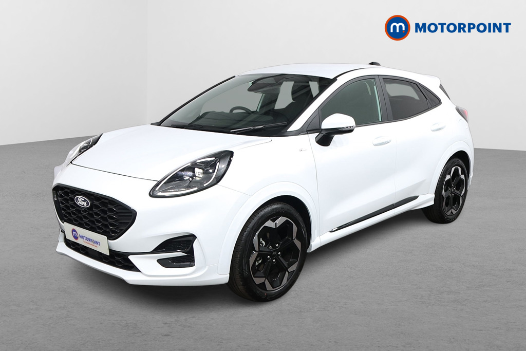 Ford Puma St-Line X Automatic Petrol-Electric Hybrid SUV - Stock Number (1543889) - Passenger side front corner