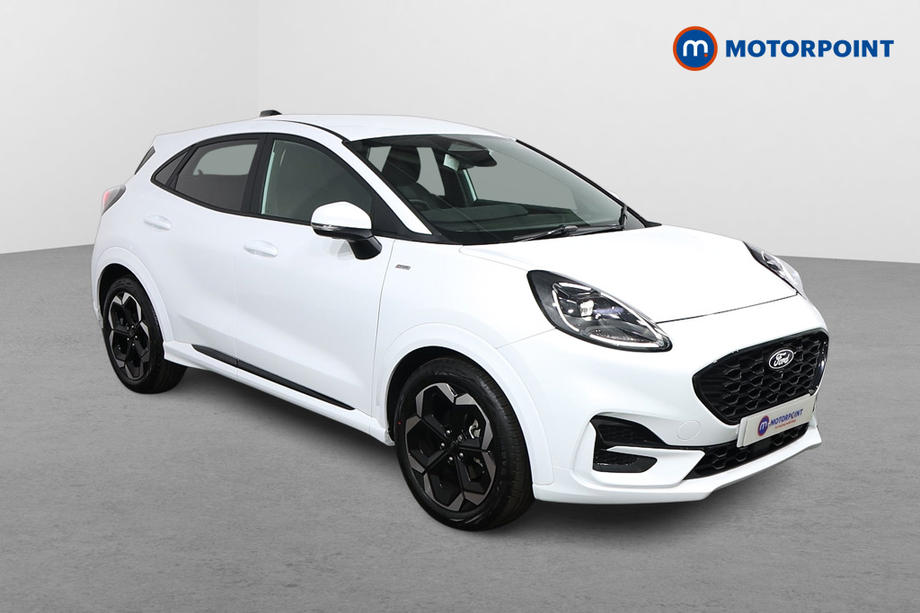 Ford Puma St-Line X Automatic Petrol-Electric Hybrid SUV - Stock Number (1543889) - Drivers side front corner