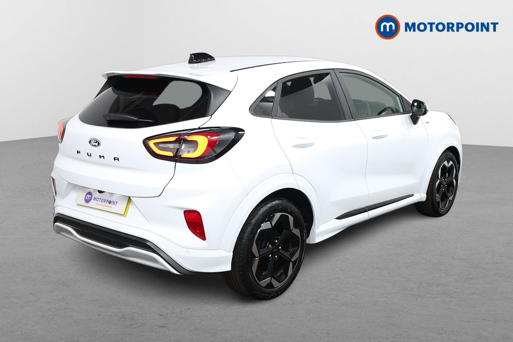 Ford Puma St-Line X Automatic Petrol-Electric Hybrid SUV - Stock Number (1543889) - Drivers side rear corner