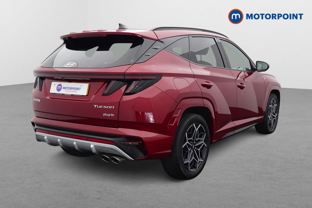 Hyundai Tucson N Line Automatic Petrol Plug-In Hybrid SUV - Stock Number (1543994) - Drivers side rear corner