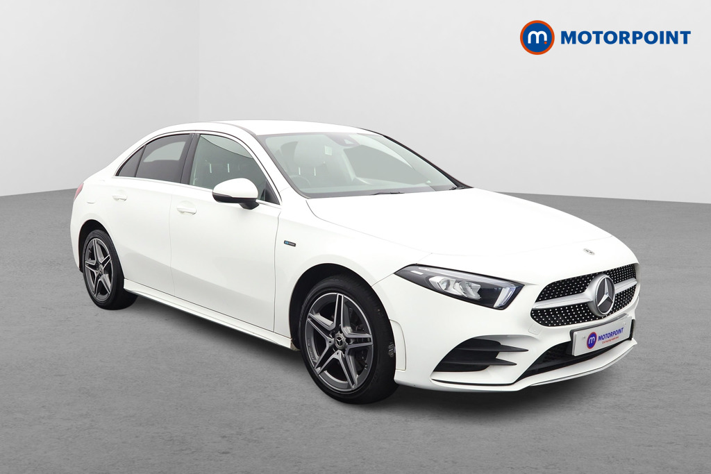 Mercedes-Benz A Class Amg Line Automatic Petrol Plug-In Hybrid Saloon - Stock Number (1544400) - Drivers side front corner
