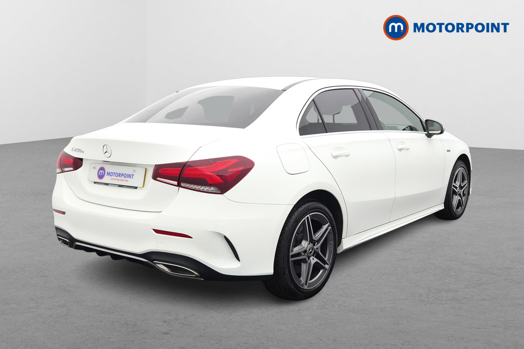 Mercedes-Benz A Class Amg Line Automatic Petrol Plug-In Hybrid Saloon - Stock Number (1544400) - Drivers side rear corner
