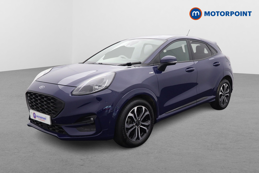 Ford Puma St-Line Manual Petrol-Electric Hybrid SUV - Stock Number (1545162) - Passenger side front corner