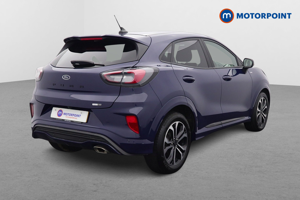 Ford Puma St-Line Manual Petrol-Electric Hybrid SUV - Stock Number (1545162) - Drivers side rear corner