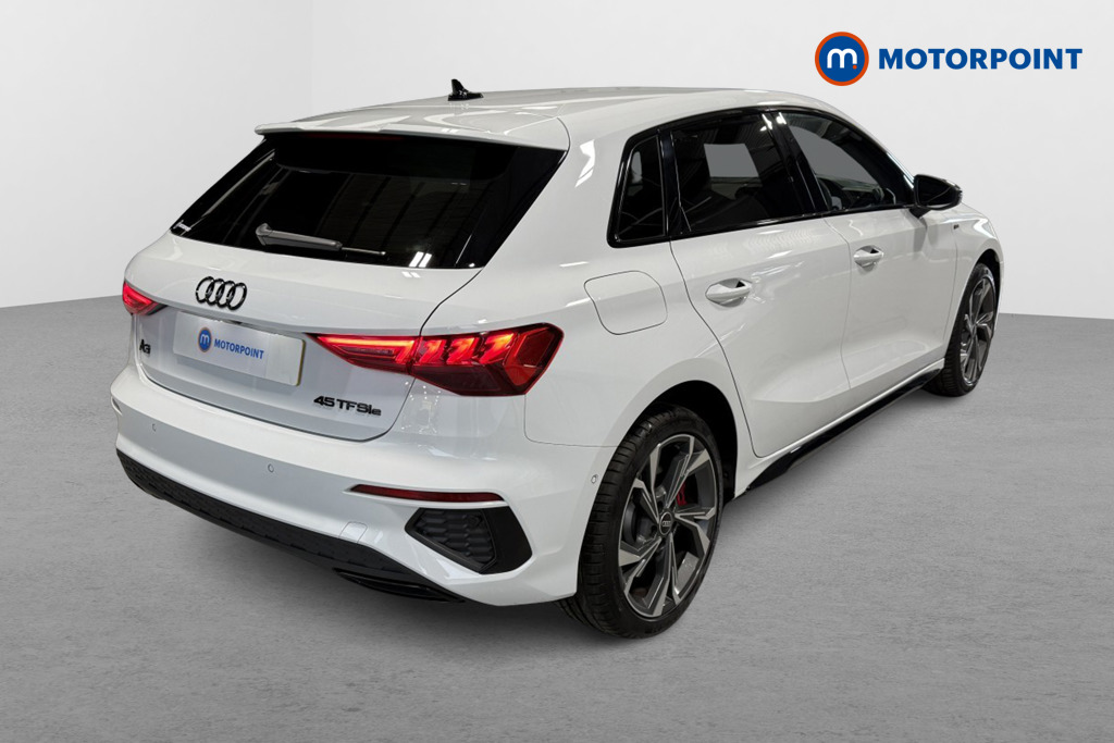 Audi A3 S Line Competition Automatic Petrol Plug-In Hybrid Hatchback - Stock Number (1545308) - Passenger side rear corner