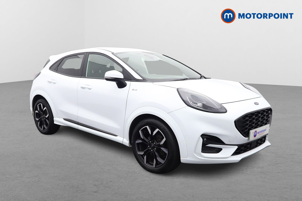 Ford Puma St-Line X Manual Petrol-Electric Hybrid SUV - Stock Number (1545513) - Drivers side front corner