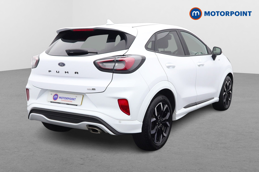 Ford Puma St-Line X Manual Petrol-Electric Hybrid SUV - Stock Number (1545513) - Drivers side rear corner