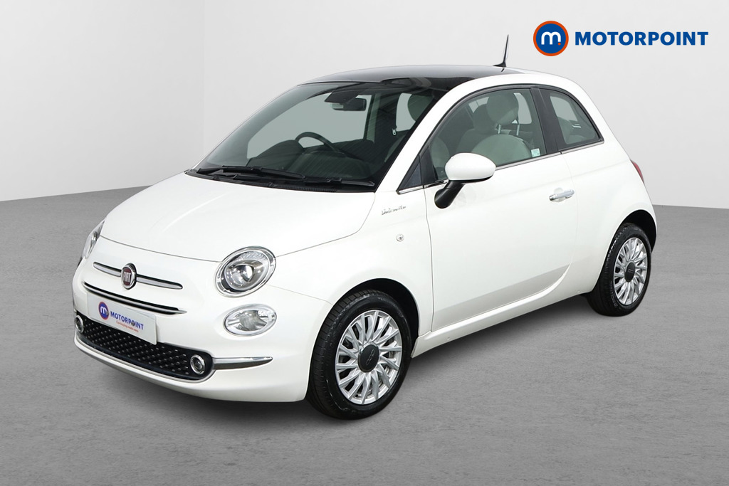Fiat 500 Dolcevita Manual Petrol-Electric Hybrid Hatchback - Stock Number (1546062) - Passenger side front corner