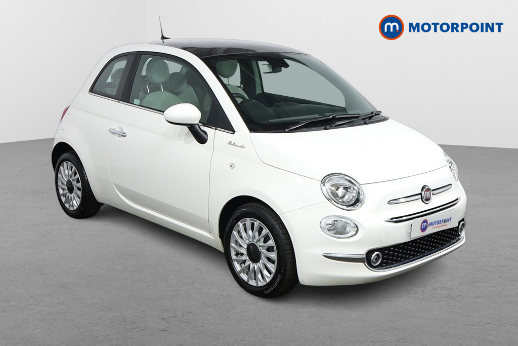 Fiat 500 Dolcevita Manual Petrol-Electric Hybrid Hatchback - Stock Number (1546062) - Drivers side front corner