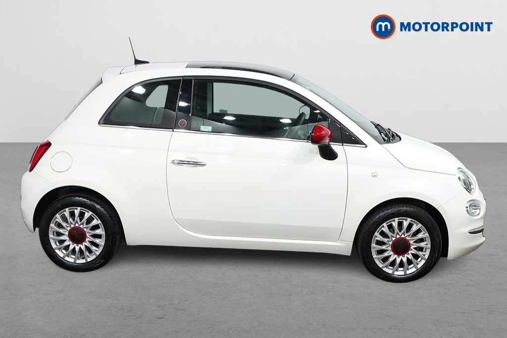 Fiat 500 RED Manual Petrol-Electric Hybrid Hatchback - Stock Number (1546398) - Drivers side