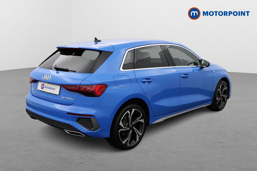 Audi A3 S Line Automatic Petrol Plug-In Hybrid Hatchback - Stock Number (1510219) - Drivers side rear corner
