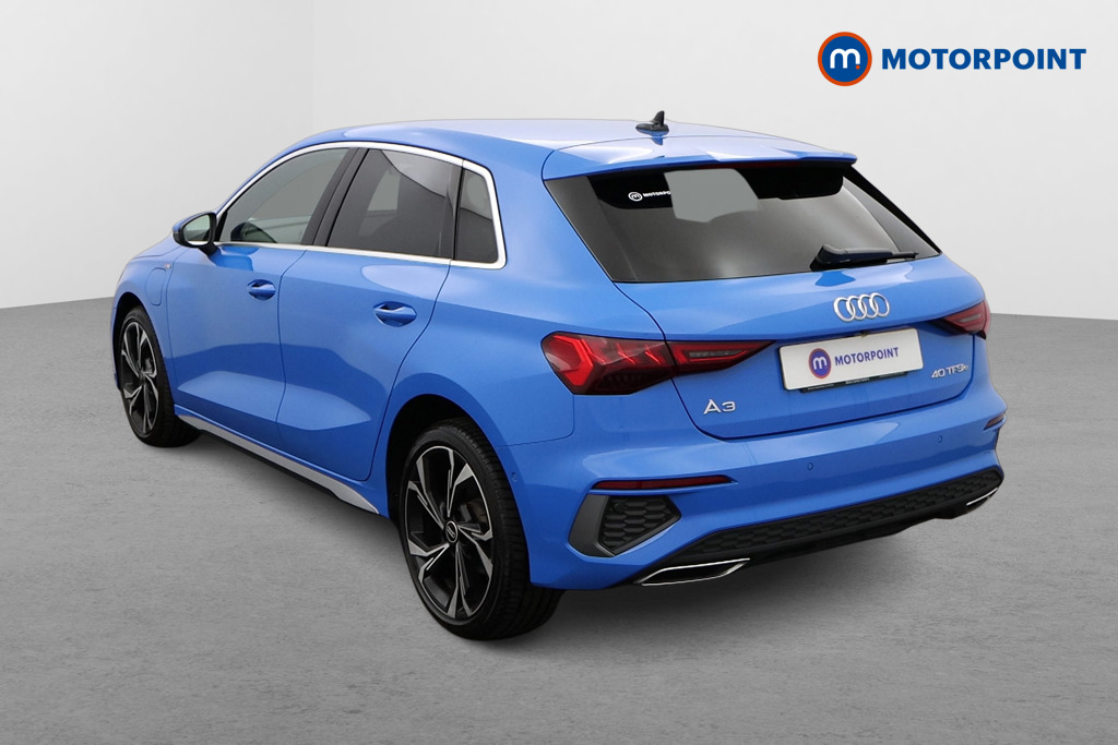 Audi A3 S Line Automatic Petrol Plug-In Hybrid Hatchback - Stock Number (1510219) - Passenger side rear corner