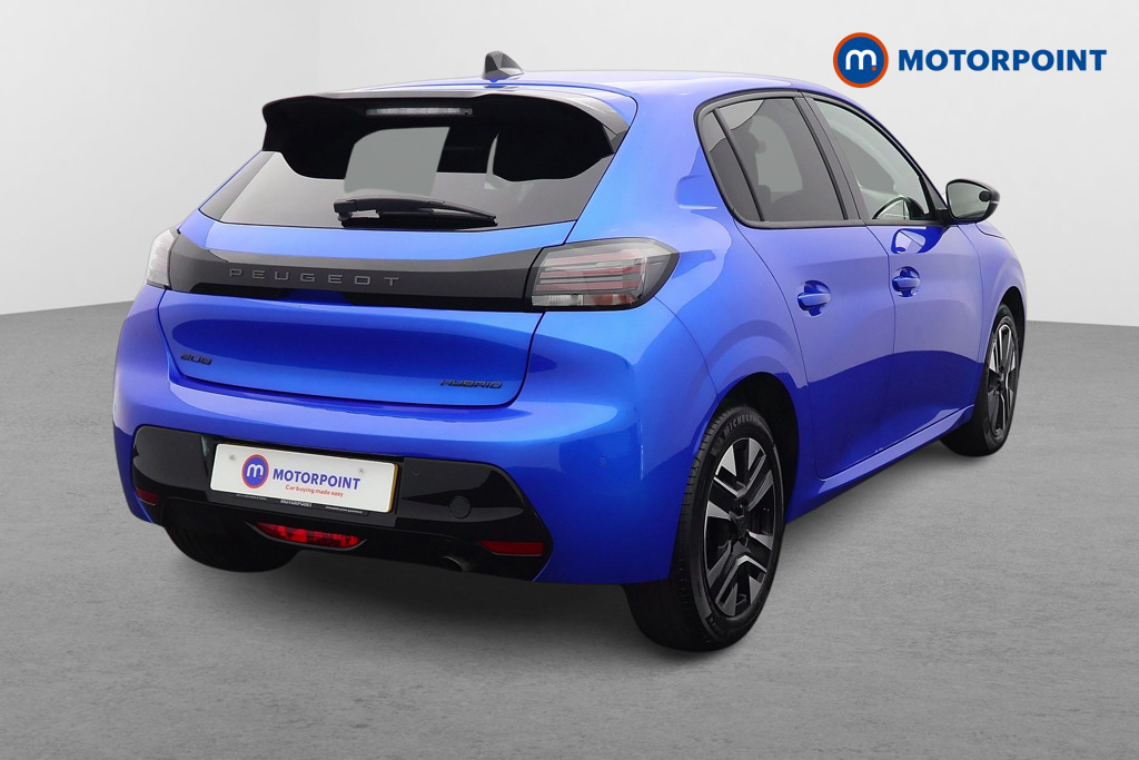 Peugeot 208 Allure Automatic Petrol-Electric Hybrid Hatchback - Stock Number (1541492) - Drivers side rear corner