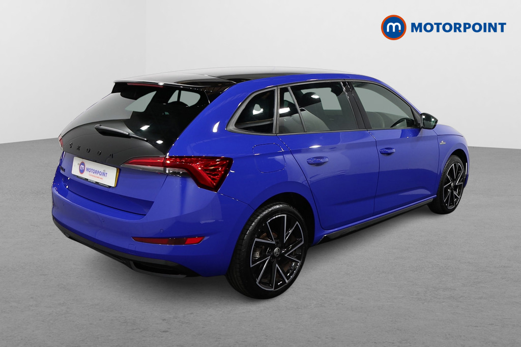 Skoda Scala Monte Carlo Manual Petrol Hatchback - Stock Number (1543614) - Drivers side rear corner