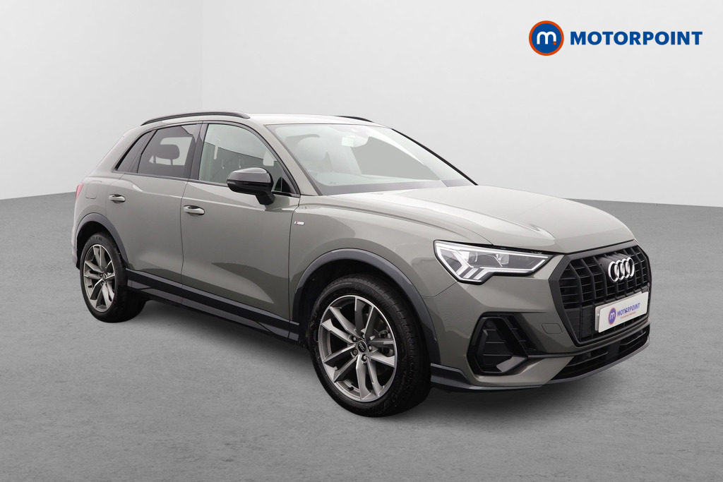 Audi Q3 Black Edition Manual Petrol SUV - Stock Number (1544368) - Drivers side front corner