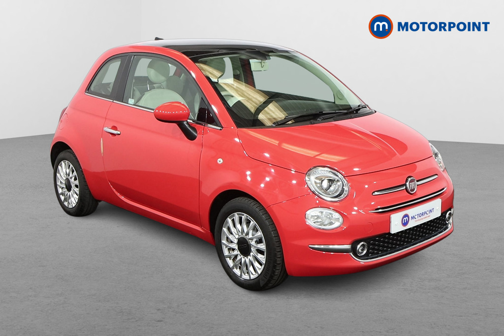 Fiat 500 Lounge Manual Petrol Hatchback - Stock Number (1544981) - Drivers side front corner