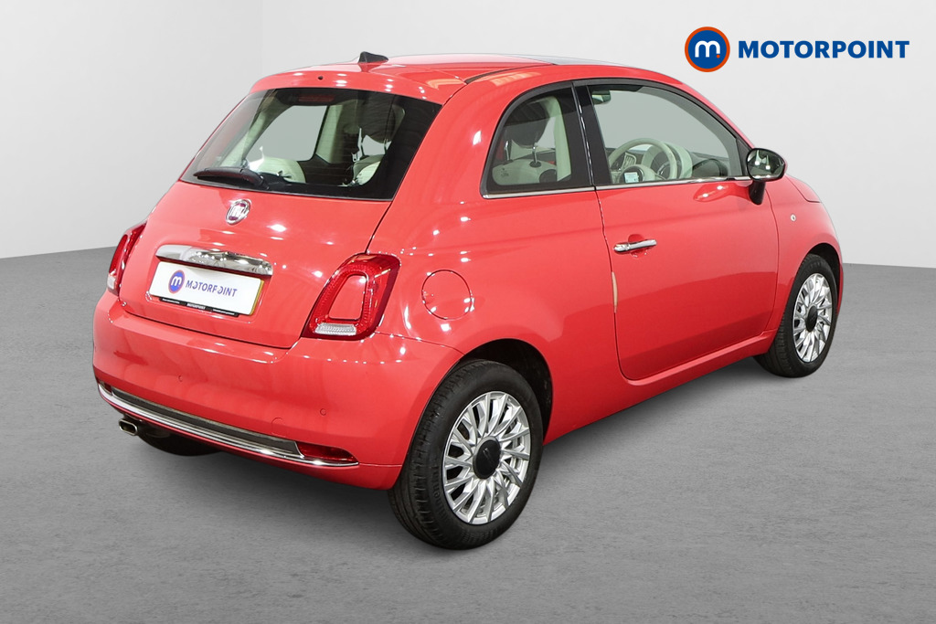 Fiat 500 Lounge Manual Petrol Hatchback - Stock Number (1544981) - Drivers side rear corner