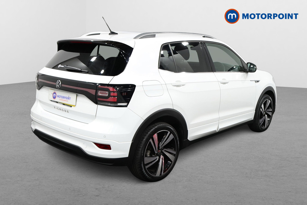 Volkswagen T-Cross R-Line Manual Petrol SUV - Stock Number (1545139) - Drivers side rear corner
