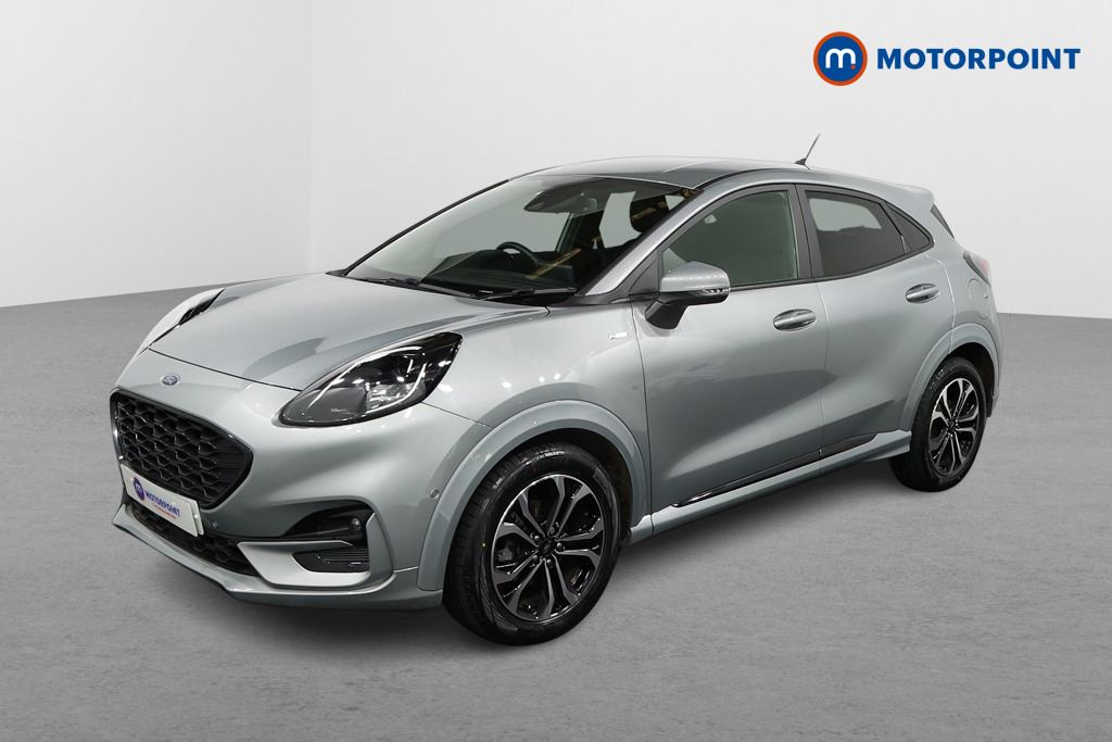 Ford Puma St-Line Manual Petrol-Electric Hybrid SUV - Stock Number (1545171) - Passenger side front corner