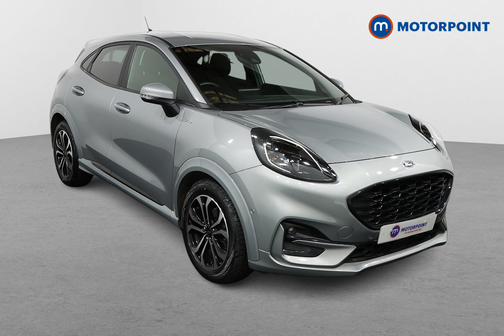 Ford Puma St-Line Manual Petrol-Electric Hybrid SUV - Stock Number (1545171) - Drivers side front corner