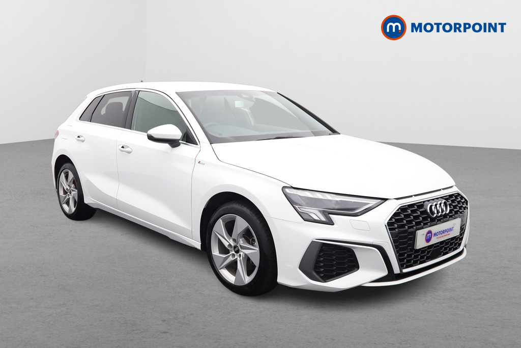 Audi A3 S Line Automatic Petrol Plug-In Hybrid Hatchback - Stock Number (1545795) - Drivers side front corner