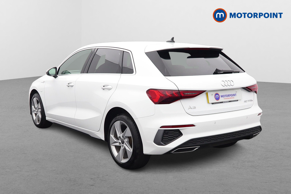 Audi A3 S Line Automatic Petrol Plug-In Hybrid Hatchback - Stock Number (1545795) - Passenger side rear corner